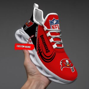 Custom Name Tampa Bay Buccaneers Max Soul Shoes Fan Gift