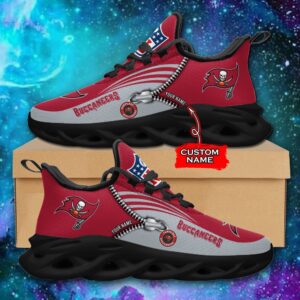 Custom Name Tampa Bay Buccaneers Personalized Max Soul Shoes 75