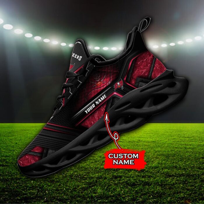 Custom Name Tampa Bay Buccaneers Personalized Max Soul Shoes 93