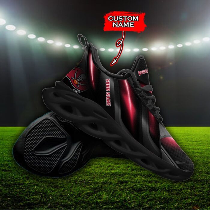 Custom Name Tampa Bay Buccaneers Personalized Max Soul Shoes Ver 1