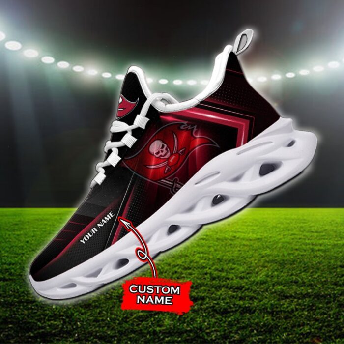 Custom Name Tampa Bay Buccaneers Personalized Max Soul Shoes Ver 2