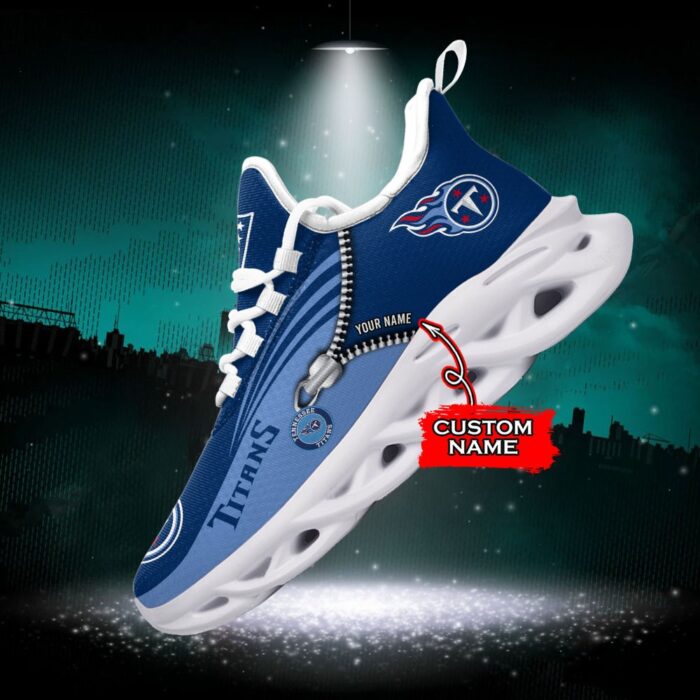 Custom Name Tennessee Titans Personalized Max Soul Shoes 75