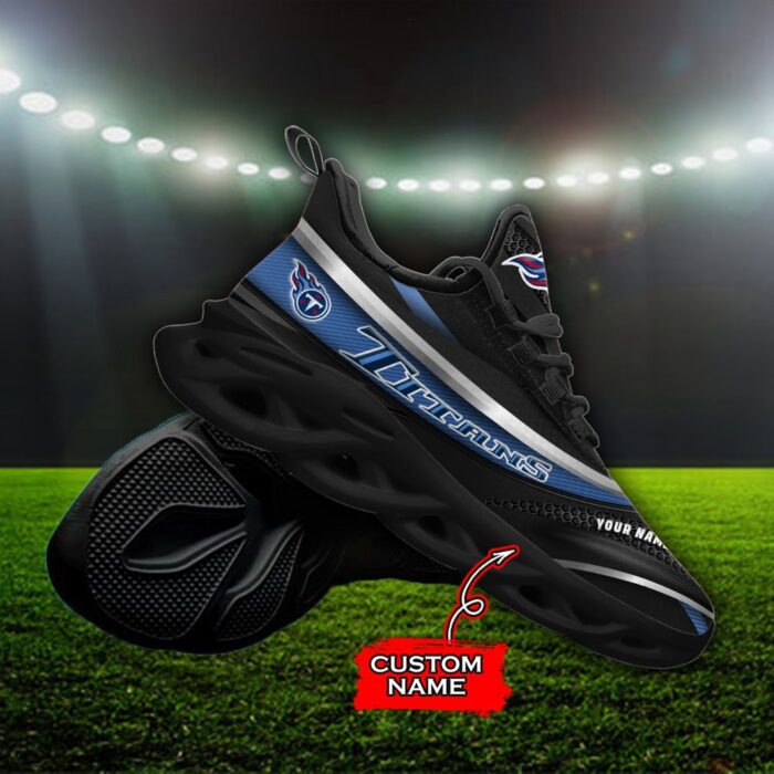 Custom Name Tennessee Titans Personalized Max Soul Shoes 94