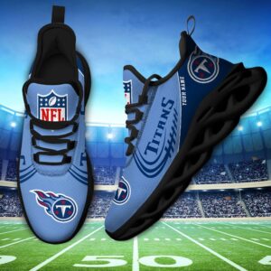 Custom Name Tennessee Titans Personalized Max Soul Shoes for Fan