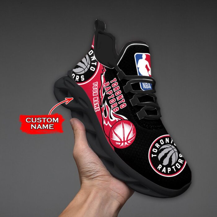 Custom Name Toronto Raptors Personalized Max Soul Shoes 100 M12