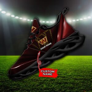 Custom Name Washington Commanders Personalized Max Soul Shoes