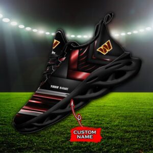 Custom Name Washington Commanders Personalized Max Soul Shoes 86