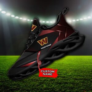 Custom Name Washington Commanders Personalized Max Soul Shoes 87