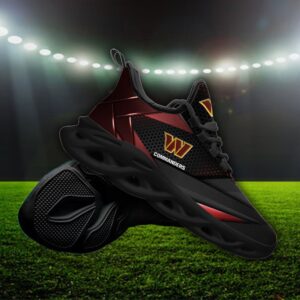 Custom Name Washington Commanders Personalized Max Soul Shoes 87