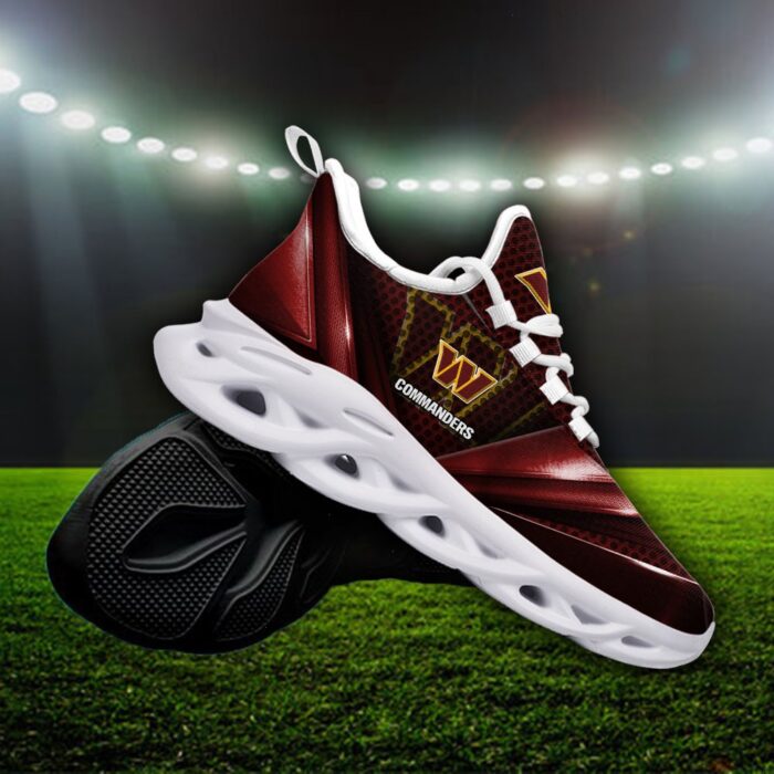 Custom Name Washington Commanders Personalized Max Soul Shoes 89