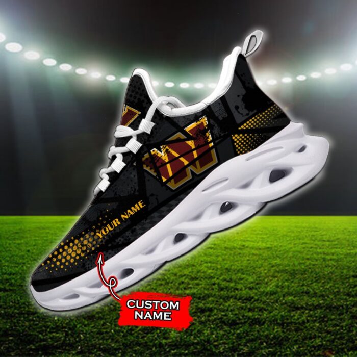 Custom Name Washington Commanders Personalized Max Soul Shoes 92