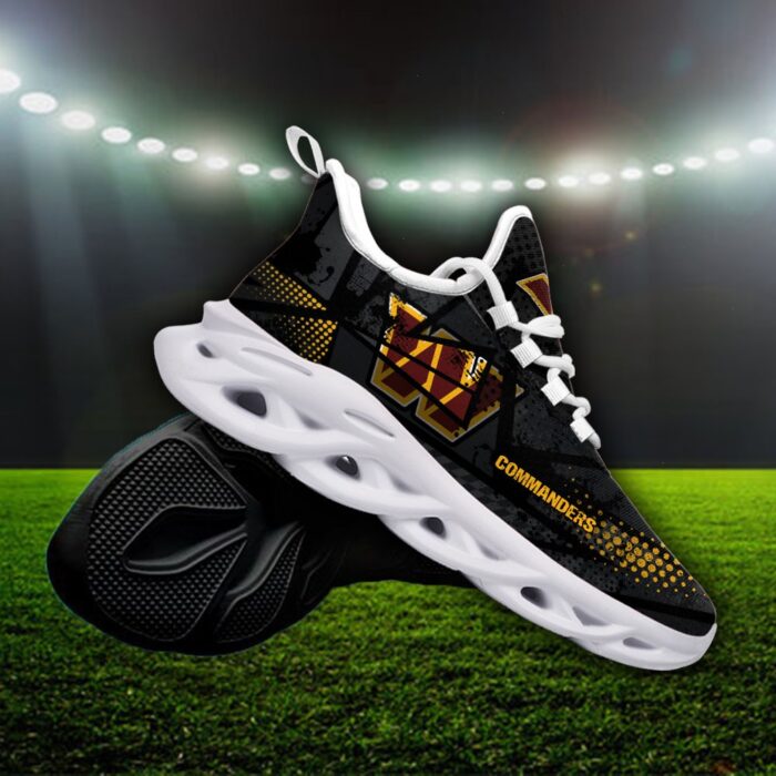 Custom Name Washington Commanders Personalized Max Soul Shoes 92