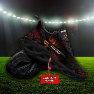 Custom Name Washington Commanders Personalized Max Soul Shoes 93