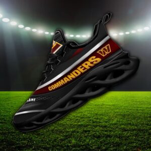 Custom Name Washington Commanders Personalized Max Soul Shoes 94