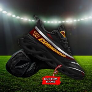 Custom Name Washington Commanders Personalized Max Soul Shoes 94