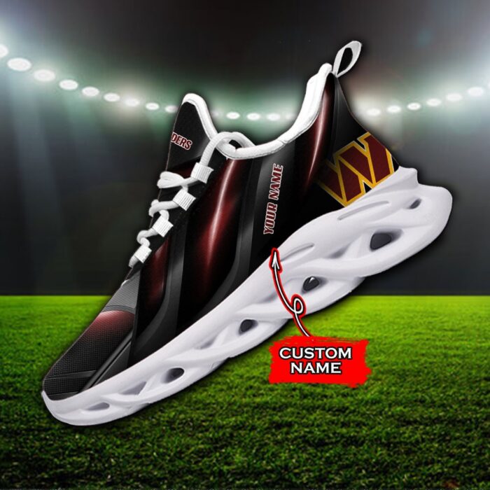 Custom Name Washington Commanders Personalized Max Soul Shoes Ver 1