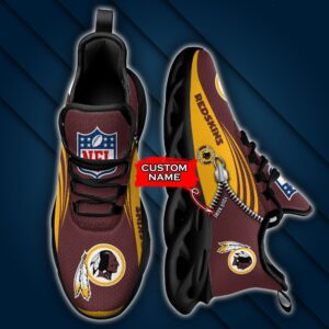 Custom Name Washington Redskins Personalized Max Soul Shoes 75