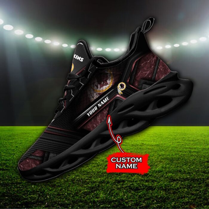 Custom Name Washington Redskins Personalized Max Soul Shoes 93