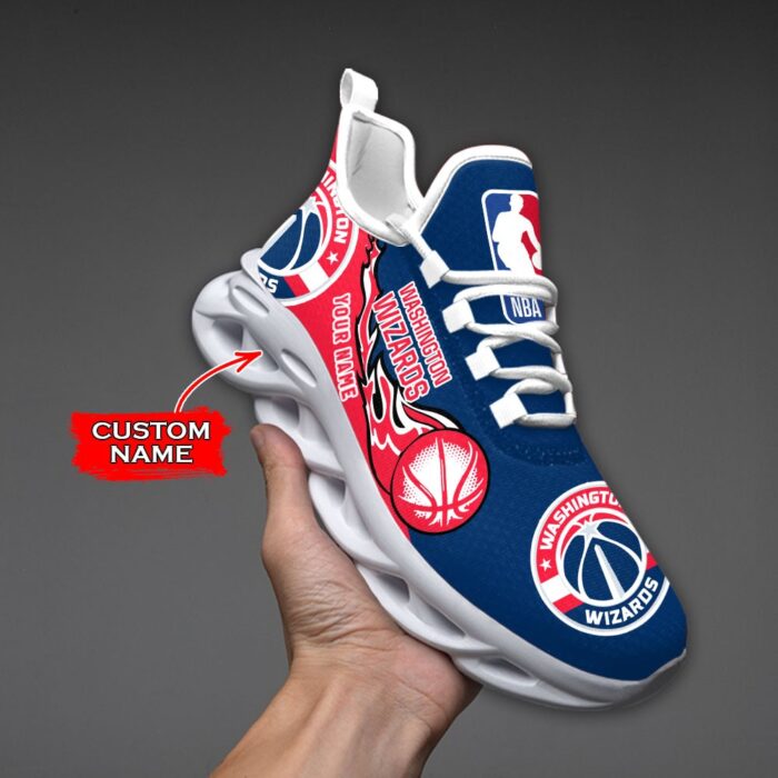 Custom Name Washington Wizards Personalized Max Soul Shoes 100 M12