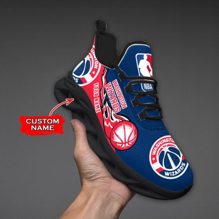 Custom Name Washington Wizards Personalized Max Soul Shoes 100 M12