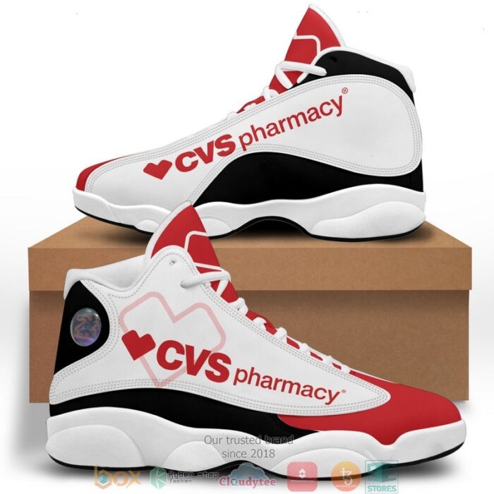 Cvs Pharmacy Logo Shadow Air Jordan 13 Sneaker Shoes