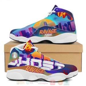 Cyberpunk Game Ravage Future Air Jordan 13 Shoes