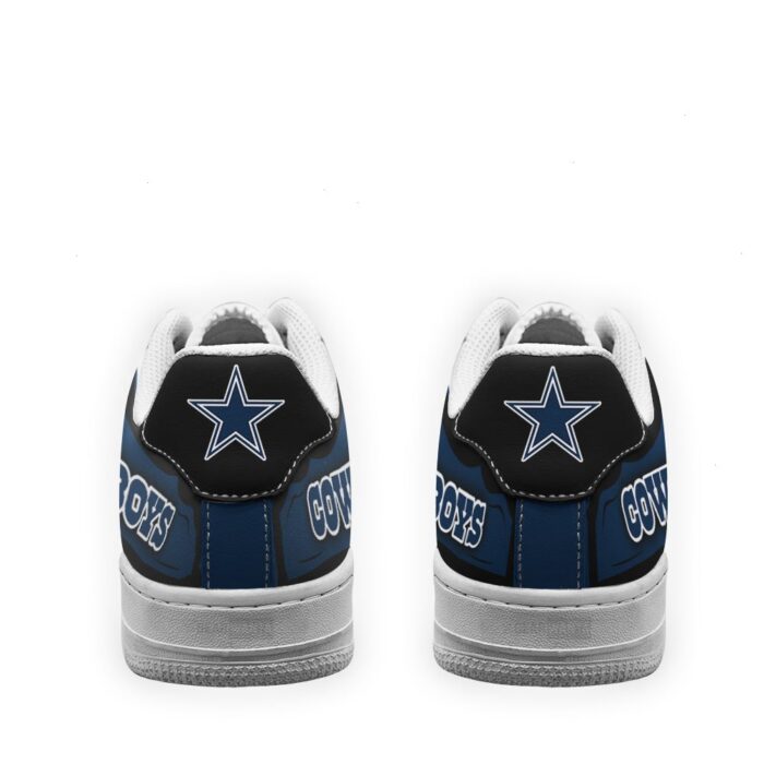 Dallas Cowboys Air Sneakers Custom NAF Shoes For Fan