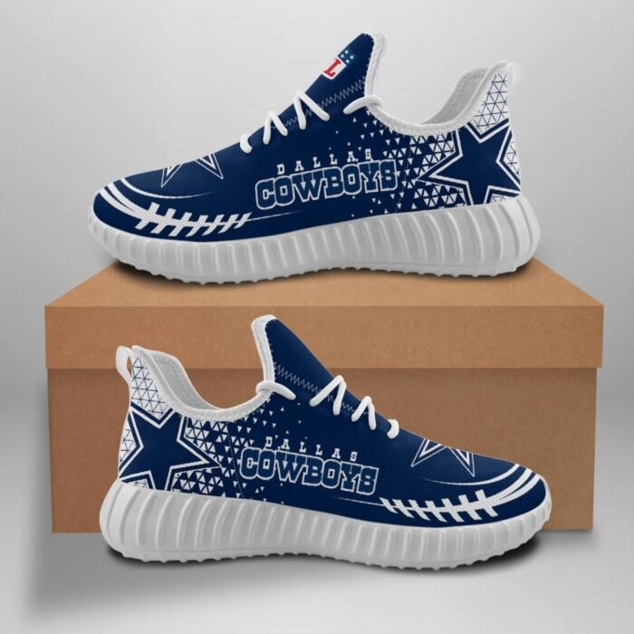 Dallas Cowboys Custom Shoes Sport Sneakers Yeezy Boost