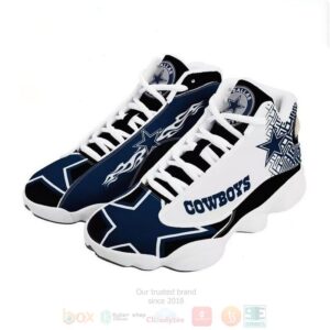 Dallas Cowboys Football Nfl Air Jordan 13 Shoes 3