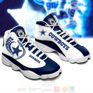 Dallas Cowboys Football Team Nfl Air Jordan 13 Shoes