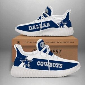 Dallas Cowboys Football Team Shoes Customize Yeezy Sneakers