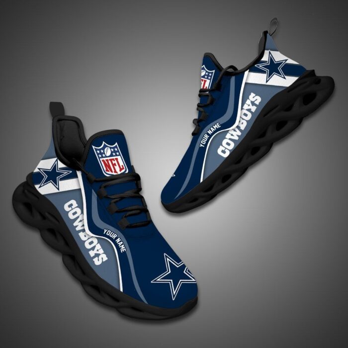 Dallas Cowboys NFL Customized Unique Max Soul Shoes