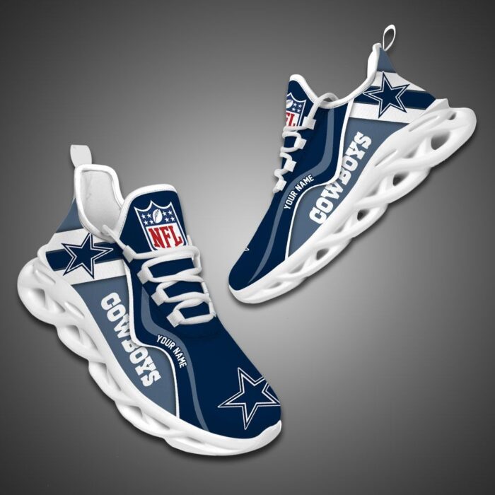 Dallas Cowboys NFL Customized Unique Max Soul Shoes