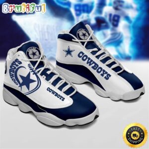 Dallas Cowboys NFL Ver 3 Air Jordan 13 Sneaker