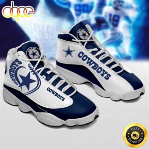 Dallas Cowboys NFL Ver 3 Air Jordan 13 Sneaker