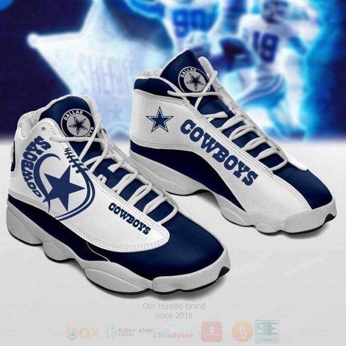 Dallas Cowboys Nfl Air Jordan 13 Shoes