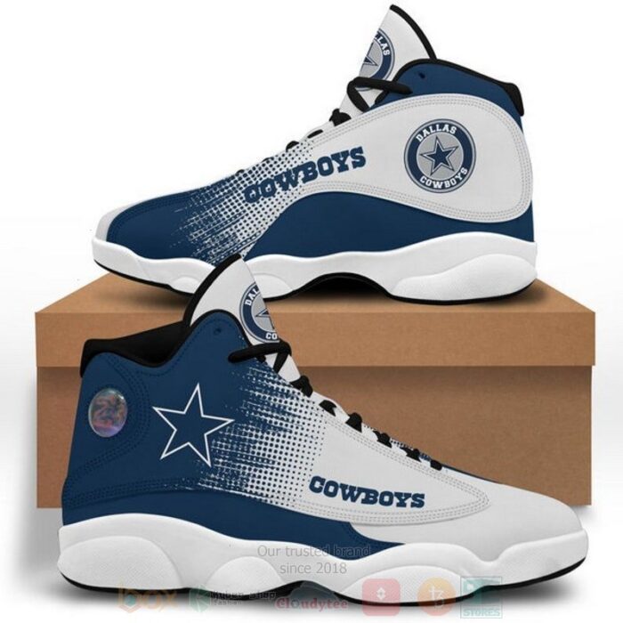 Dallas Cowboys Nfl Air Jordan 13 Shoes 3