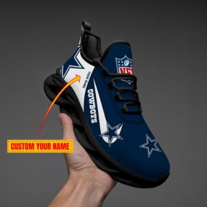 Dallas Cowboys Personalized Luxury NFL Max Soul Shoes 281122