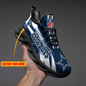 Dallas Cowboys Personalized Max Soul Shoes