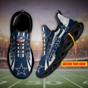 Dallas Cowboys Personalized Max Soul Shoes