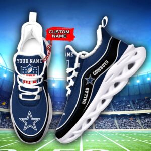 Dallas Cowboys Personalized Max Soul Shoes 32 SPA0901018