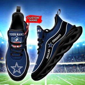 Dallas Cowboys Personalized Max Soul Shoes 32 SPA0901018