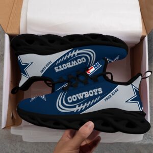 Dallas Cowboys Personalized Max Soul Shoes Fan Gift