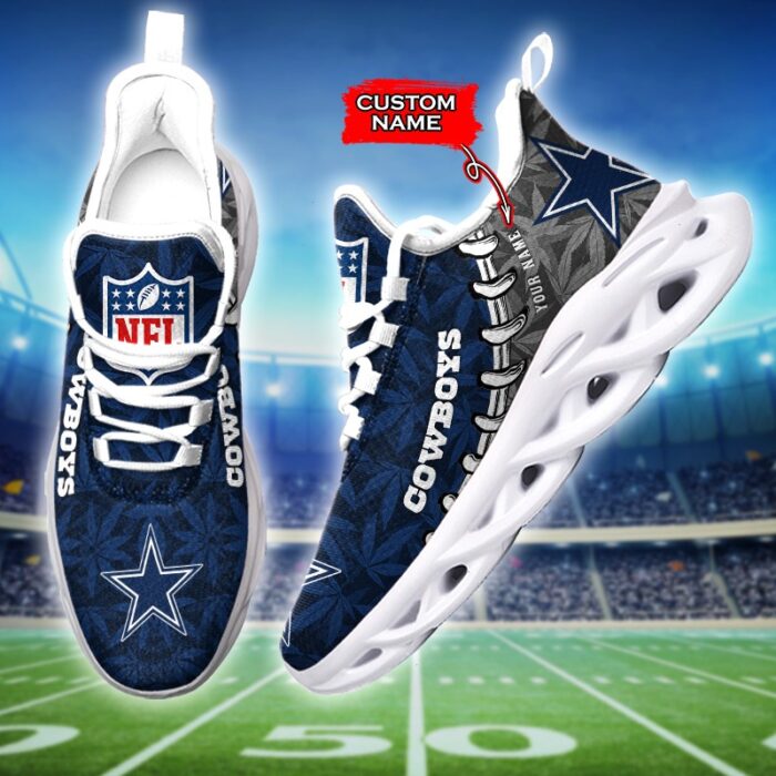 Dallas Cowboys Personalized Max Soul Shoes for Fan