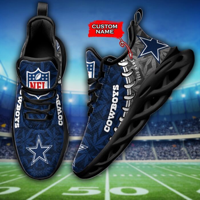 Dallas Cowboys Personalized Max Soul Shoes for Fan