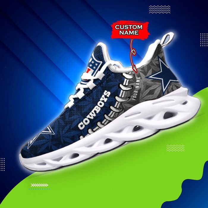 Dallas Cowboys Personalized Max Soul Shoes for Fan