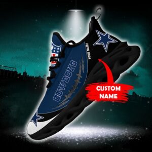 Dallas Cowboys Personalized NFL Max Soul Shoes for Fan