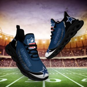 Dallas Cowboys Personalized NFL Max Soul Shoes for Fan