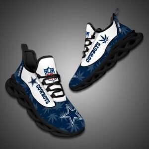 Dallas Cowboys Personalized Weed Limited Edition Max Soul Shoes