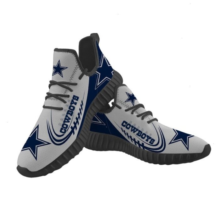 Dallas Cowboys Sneakers Big Logo Yeezy Shoes Art 497